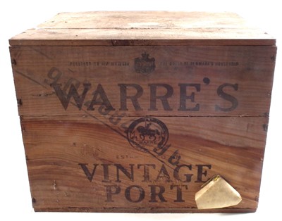 Lot 158 - Warre's Port, 1983, twelve bottles, original wooden case.