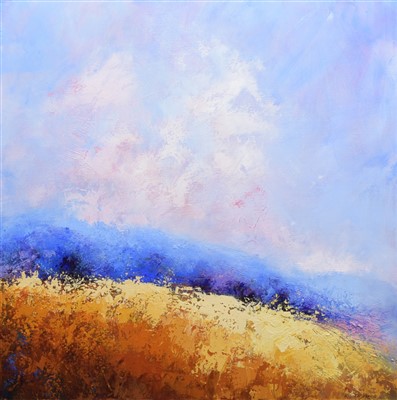 Lot 333 - Alison Tyldesley, Rural view, acrylic.