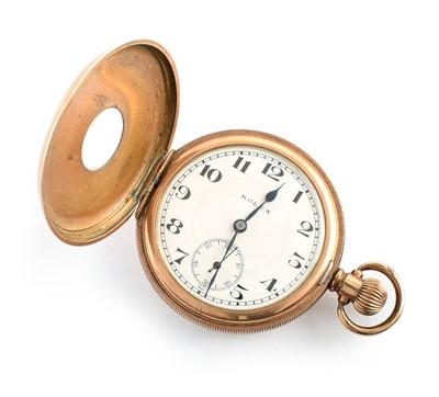 Lot 90 - Rolex half hunter pocket watch