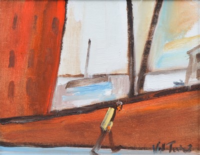 Lot 388 - William Turner, "Sent Home", oil.