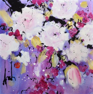 Lot 305 - Dannielle O'Connor Akiyama, "Protection 1", oil.