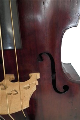 Lot 2 - German double bass
