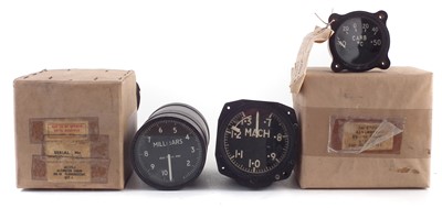 Lot 266 - Aircraft cockpit gauges