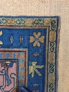 Lot 549 - Late 19th century Lilihan carpet.