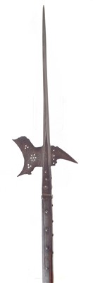 Lot 114 - Halberd probably German late 16th Century