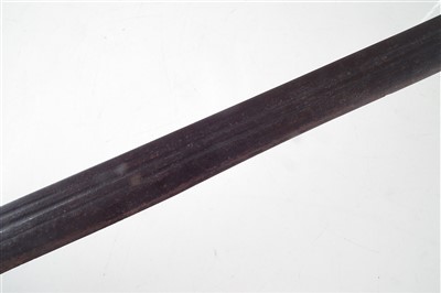 Lot 145 - Basket hilted mortuary sword