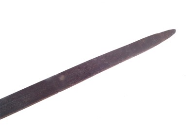 Lot 145 - Basket hilted mortuary sword