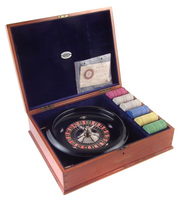 Lot 120 - Jaques Roulette wheel