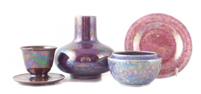 Lot 243 - Four pieces of Ruskin lustre