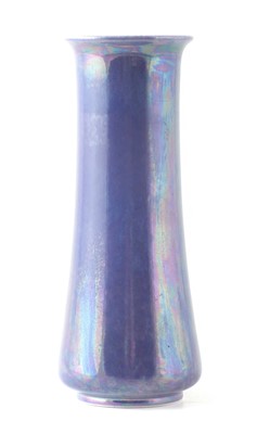 Lot 245 - Ruskin purple lustre vase