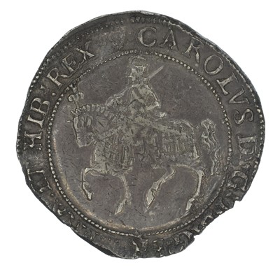 Lot 208 - Charles I, Halfcrown, mm. harp.