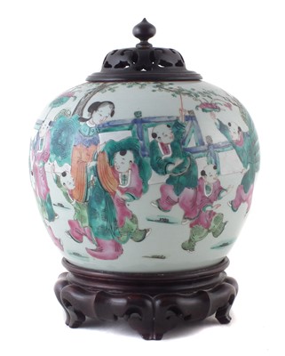 Lot 265 - Chinese famille rose vase