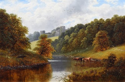 Lot 459 - William Mellor, "Bolton Woods", oil.