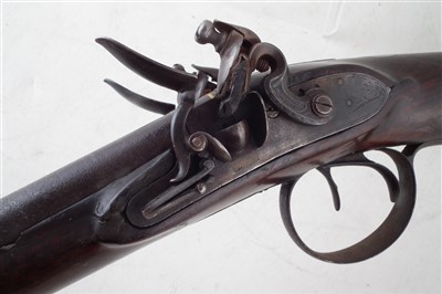 Lot 5 - Flintlock double barrel shotgun