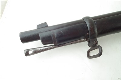 Lot 37 - Westley Richards Monkey Tail converted to centre fire