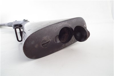 Lot 37 - Westley Richards Monkey Tail converted to centre fire