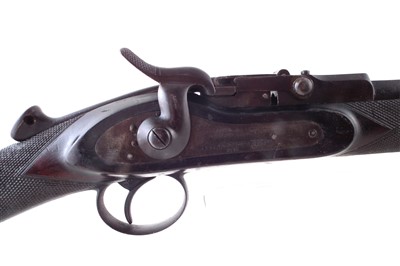 Lot 37 - Westley Richards Monkey Tail converted to centre fire