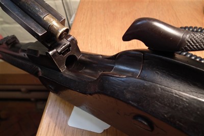 Lot 37 - Westley Richards Monkey Tail converted to centre fire