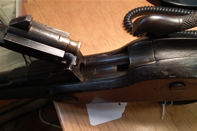 Lot 37 - Westley Richards Monkey Tail converted to centre fire