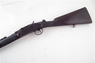Lot 37 - Westley Richards Monkey Tail converted to centre fire