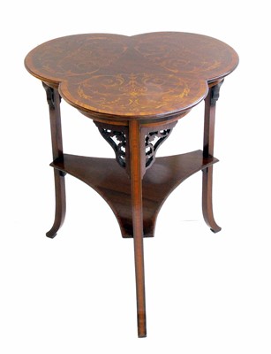 Lot 519 - Edwardian mahogany occasional table.