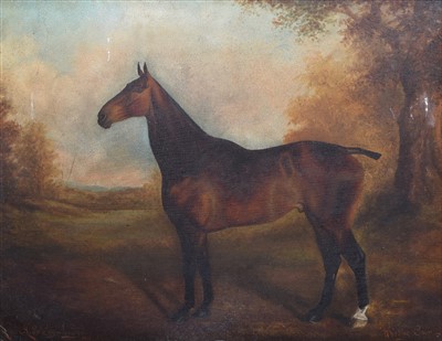 Lot 460 - Herbert St. John Jones, "Whistling Coon", oil.