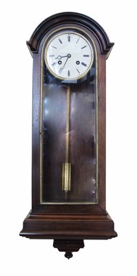 Lot 479 - Late 19th century Vienna regulator.
