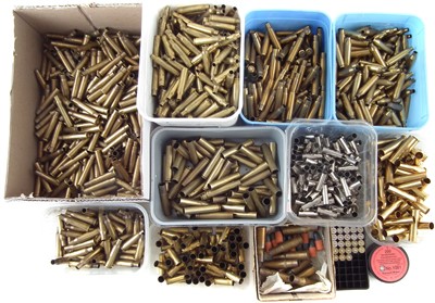 Lot 292 - Collection of primed brass cartridge cases