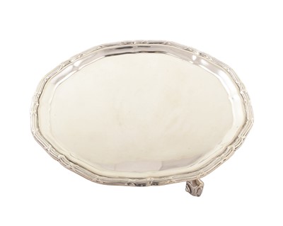 Lot 60 - Small silver salver