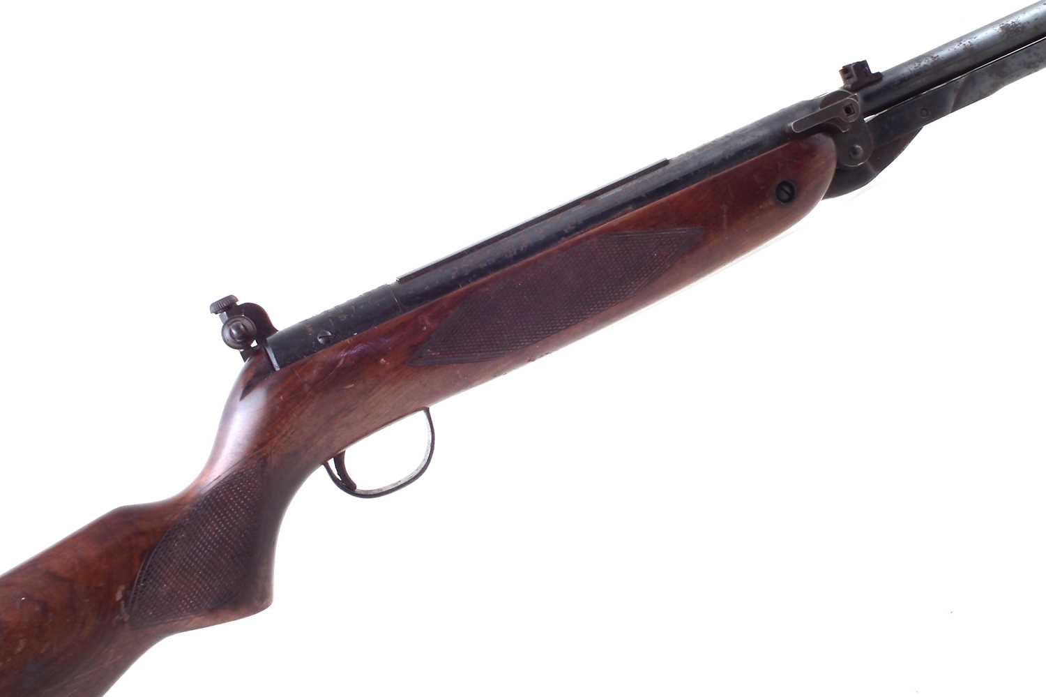 Lot 166 - Webley Mk3 .22 air rifle with target sight
