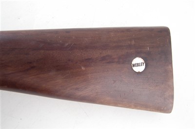 Lot 166 - Webley Mk3 .22 air rifle with target sight