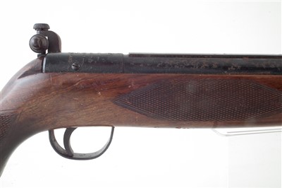 Lot 166 - Webley Mk3 .22 air rifle with target sight