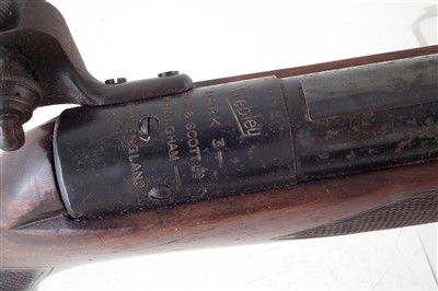 Lot 166 - Webley Mk3 .22 air rifle with target sight