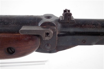 Lot 166 - Webley Mk3 .22 air rifle with target sight