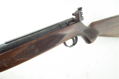 Lot 166 - Webley Mk3 .22 air rifle with target sight