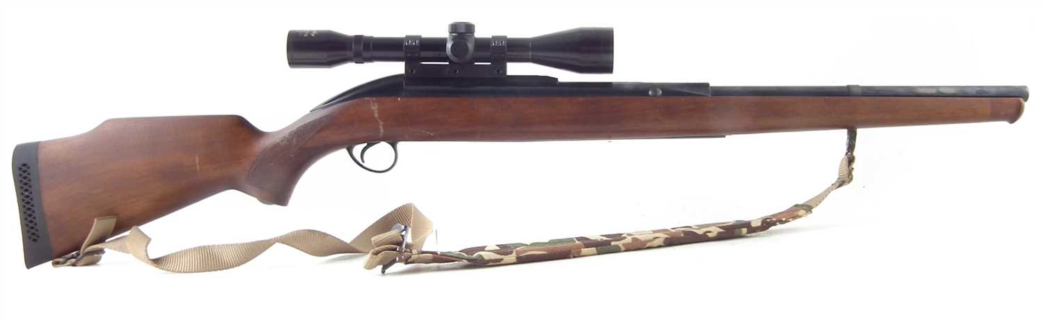Lot 95 - BSA Stutzen .22 air rifle with scope