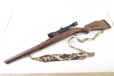 Lot 95 - BSA Stutzen .22 air rifle with scope