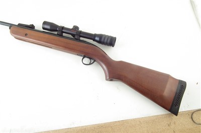 Lot 88 - BSA Mercury .22 air rifle with scope