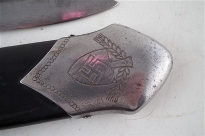 Lot 158 - German WWII Third Reich Rad dagger.
