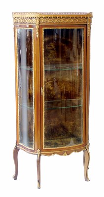Lot 490 - 20th century French display cabinet.