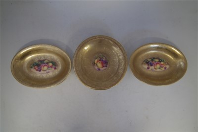 Lot 255 - Royal Worcester dessert service.