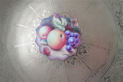 Lot 255 - Royal Worcester dessert service.