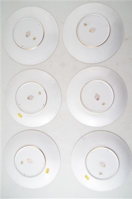 Lot 255 - Royal Worcester dessert service.