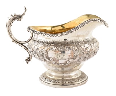 Lot 39 - A Paul Storr Georgian silver milk jug