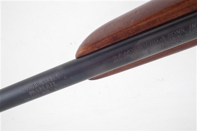 Lot 51 - Mossberg .22 bolt action rifle with moderator serial number 4946