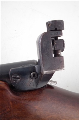 Lot 51 - Mossberg .22 bolt action rifle with moderator serial number 4946