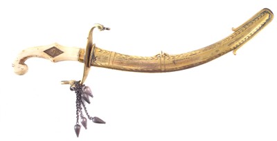 Lot 141 - Miniature Mameluke sabre