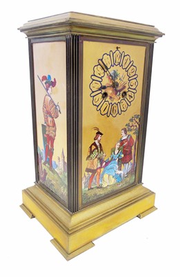 Lot 474 - 19th century French over-mantel clock.