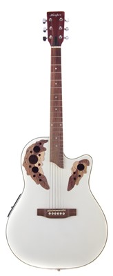 Lot 55 - Harper Ovation style steel string guitar