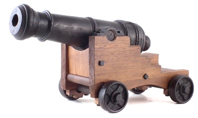 Lot 298 - Garden cannon